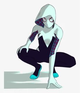 Tumblr Static - Spider Gwen - 827x1240 PNG Download - PNGkit