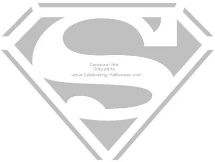 superman-pumpkin-carving-stencil.gif (766 × 579) Superman pu