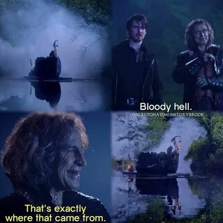 "That's exactly where they came from" - Dark Hook and Rumple