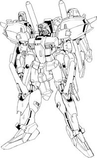 Gundam Lineart Coloring Seed Wikia Template Pixels Sketch Co