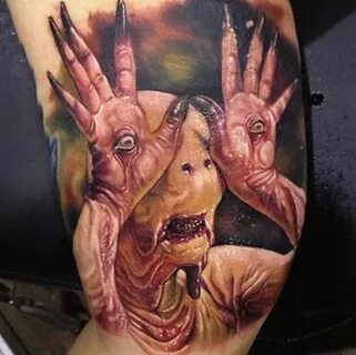 Pale Man Pan's Labyrinth tattoo by Paul Acker. See more Horr