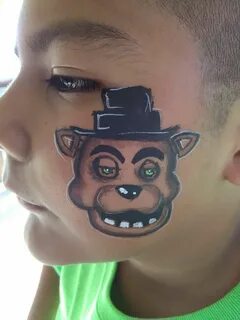 five nights at Freddy's face paint body art