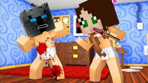 PopularMMOs Pat and Jen Minecraft JEN THE KILLER CHALLENGE G