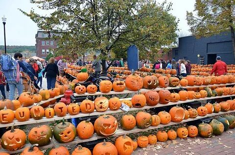 Keene Pumpkin Festival sætter en ny Guinness verdensrekord f