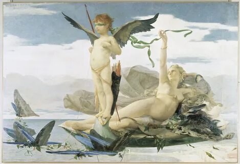Toudouze Edouard, Eros et Aphrodite, 1872 - Rennes, musée de