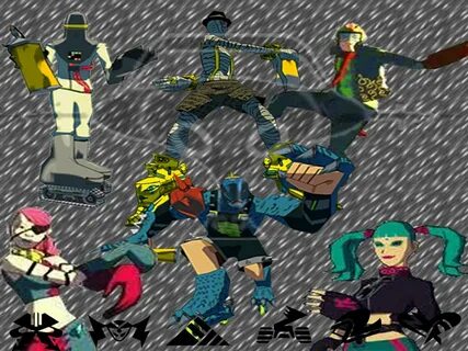 Free Creative Jet Set Radio Future Wallpaper