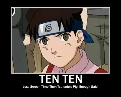 Day 21: underrated character........ Tenten! I agree with th