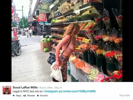 Scout Willis Posts Topless Pics On Twitter Following A Ban O