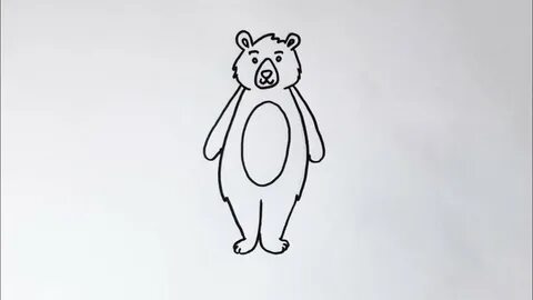 Kako nacrtati medveda - YouTube