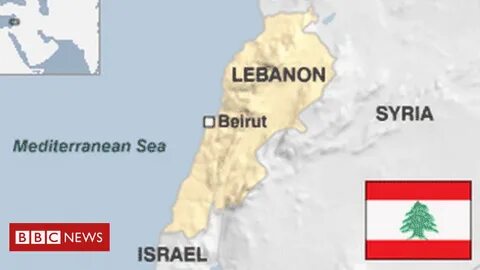 Where Is Beirut Lebanon On A Map - Western Europe Map
