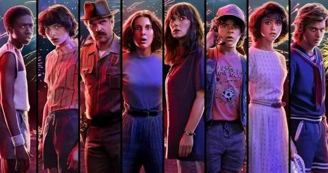 First Stranger Things Season 3 Clip & Character Posters Brin