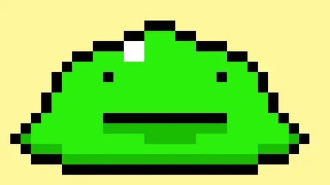 Pixilart - Fat Slime by Zioxen