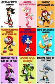 Free Printable Sonic Valentines - THE LUNCHBOX SEASON Funny 