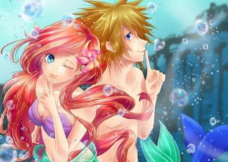 Kingdom Hearts The Little Mermaid : Princess Ariel Sora 1254