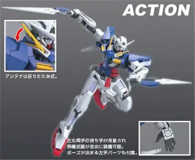 Модель Gundam HG 1/144 GN-001 EXIA 00 GUNDAM READY PLEAYER O