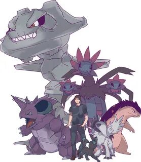 Ace Trainer Commission Haganeil, Nidoking, Sazandora, Mega A