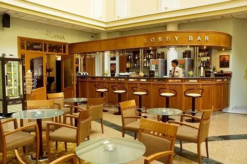 The Tatiana Hotel's Lobby Bar - downtown Moscow