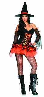 Hocus Pocus Hottie Sexy Witch Costume Sexy Witch Costumes - 