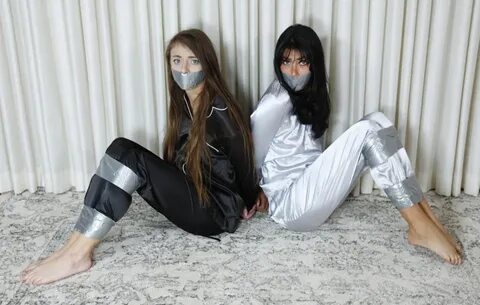 FM Concepts 1080p Bondage Store - Pillow Fights Silk Pajamas