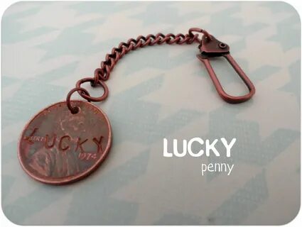 DIY Under $5 Lucky Penny - A Little Tipsy Penny bracelet, Lu