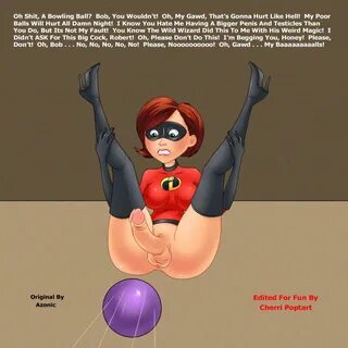 Xbooru - cherri poptart disney edit elastigirl futanari hele