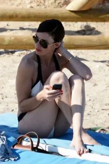PAZ VEGA in Bikini at a Beach in Ibiza - HawtCelebs