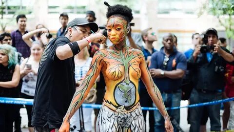 26 Body Painting Artists Nyc Gaestutorial