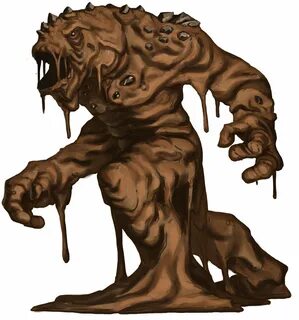 Bogs of Bane: Mud Monster Monster drawing, Monster, Monster 