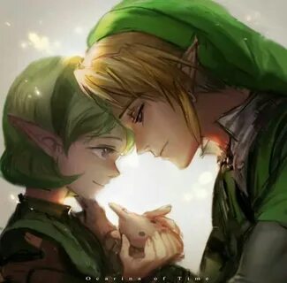 Gorgeous fanart - Link and Saria - "I will always be your fr