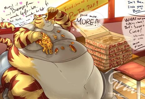 YCHC Pizza Mascot 'Cirin' - 3/6 by TerisHaeilian -- Fur Affi