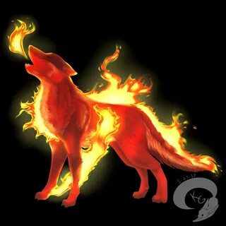 Elemental Animal: Fire Wolf, Angelica "KC Sparks" Claudio on