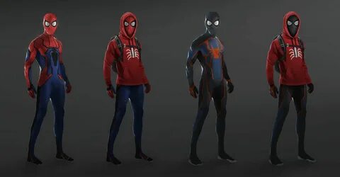 Spider-Man Suit Design fan art, Francis Lafleche on ArtStati