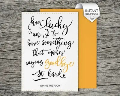 Good luck with your new adventure Printable Card Farewell Ca