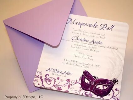 25 Best Masquerade Birthday Party Invitations - Home Inspira