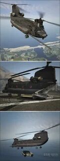 Скачать Boeing MH-47G Chinook Машины для GTA 5