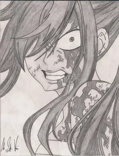 Erza Scarlet Drawing by Cheshire-Kitteh on deviantART Erza s