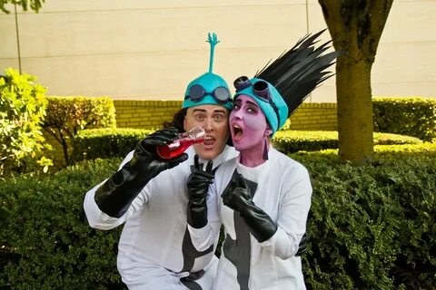 the-ginger-snapp: Kronk and Yzma cosplay with my... Disney h