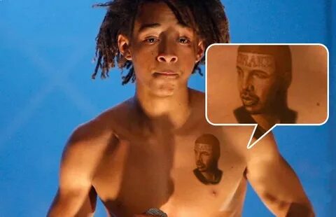 Jaden Smith Gets Tattoo of Drake on his Chest Drake tattoos,