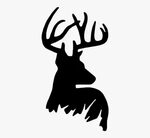 White-tailed Deer Reindeer Silhouette Clip Art - Deer Silhou