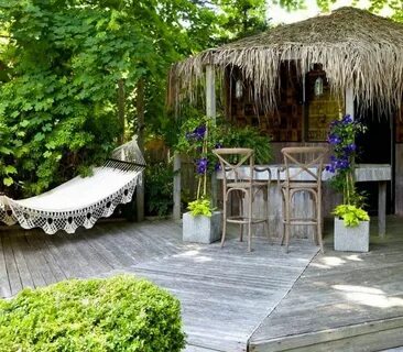 Laid Back Island Style: Un-Cheesy Backyard Tiki Huts Tiki hu