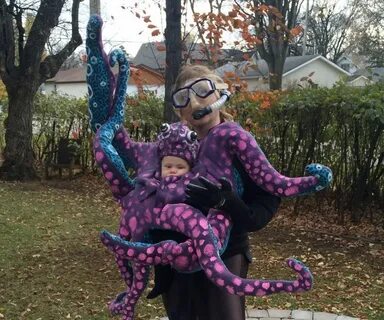 Baby Octopus Costume - Moving Tentacles Cute baby halloween 