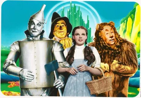 Wizard of Oz Cast Edible Image Cake / Cupcake Topper by Quan