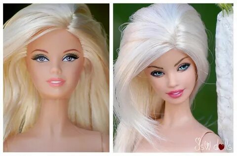 Brandie Model, Barbie basics, Face mold