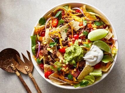 Easy Dinner Recipes Recipes, Salad recipes, Easy taco salad 