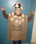 Αποκριάτικη στολή "Σακί με πατάτες" - Potato Sack costume tu