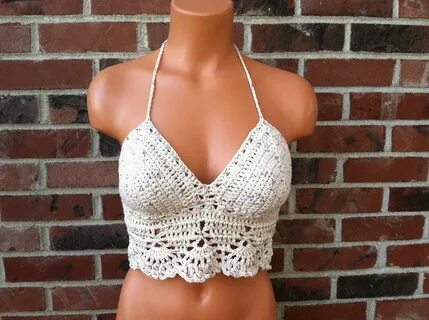 crochet bra top pattern free - Google Search Crochet top, Cr