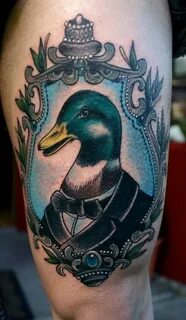 Pin by Nichole Patterson on Tattoos Duck tattoos, Tattoos, A