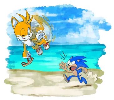 Sonic the Hedgehog Art by catbeecache