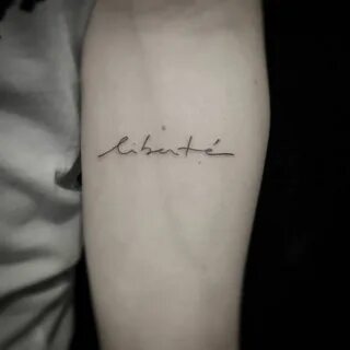 #sunama #handwritten #liberte #freedom #tattooink @estudiota