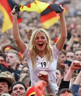 Germany Hot football fans, Football girls, Soccer fans